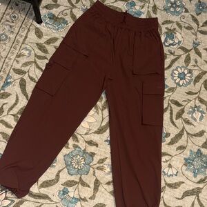 Fabletics Chocolate Cargo Pants